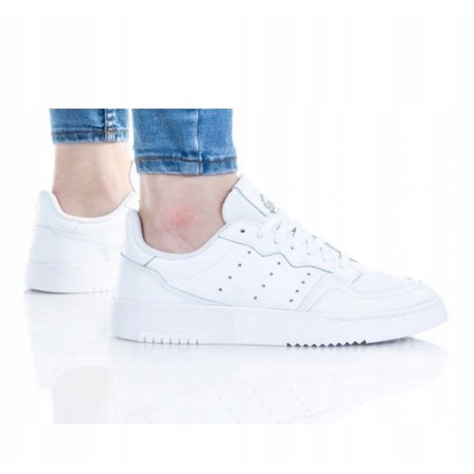 Buty adidas Supercourt Jr EE7726 białe żółte 36 2/3 ButyModne.pl