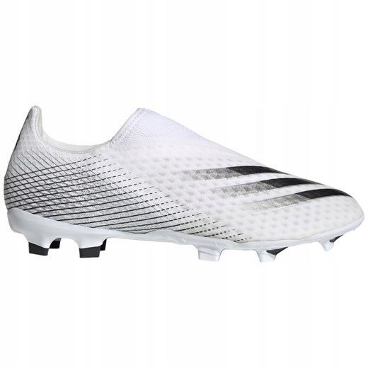 Buty piłkarskie adidas X Ghosted.3 Ll Fg M EG8165 wielokolorowe białe 40 ButyModne.pl