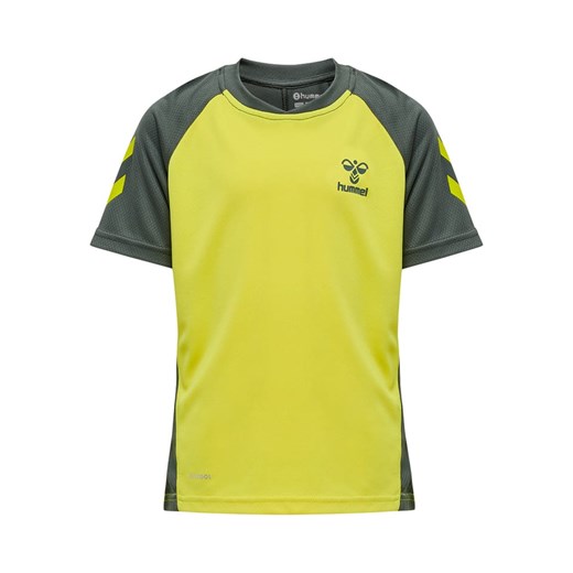 Koszulka sportowa "Action" w kolorze żółtym Hummel 164 wyprzedaż Limango Polska