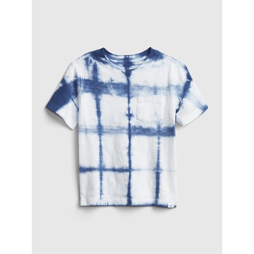 T-shirt chłopięce niebieski Gap w paski 