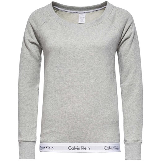 Calvin Klein szara bluza damska Top Sweatshirt - XS Calvin Klein XS Differenta.pl