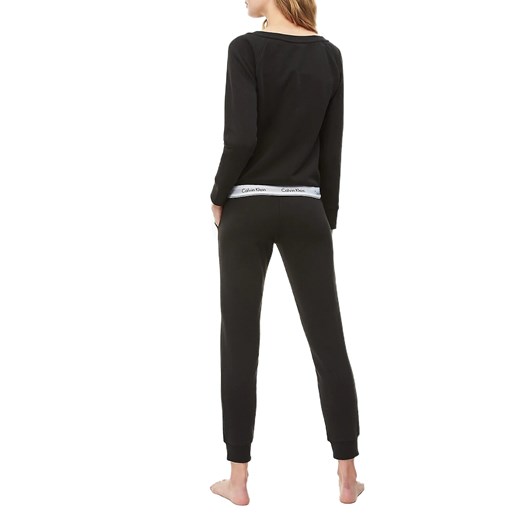 Calvin Klein czarna bluza damska Top Sweatshirt - XS Calvin Klein L Differenta.pl