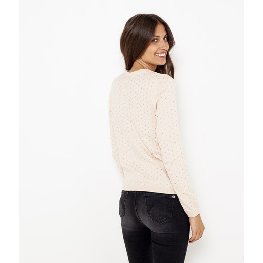 Sweter damski Camaieu z okrągłym dekoltem
