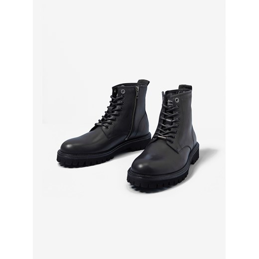 Buty zimowe męskie Pepe Jeans sznurowane