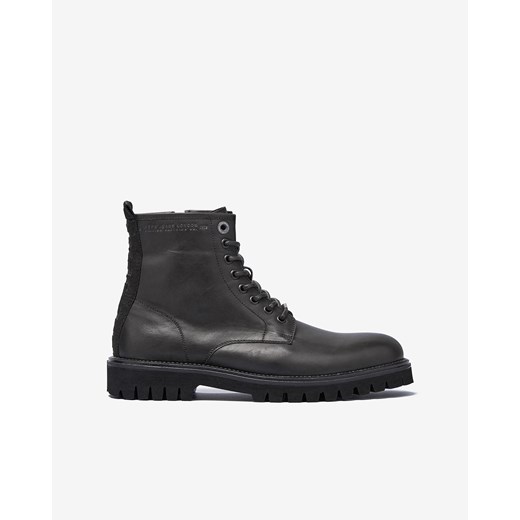 Pepe Jeans buty zimowe męskie sznurowane czarne
