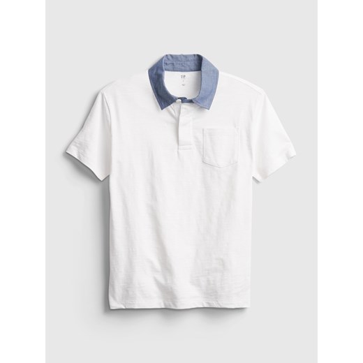 GAP biały chłopięce koszulka Polo - XS Gap S Differenta.pl okazyjna cena