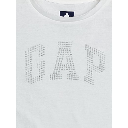 T-shirt chłopięce biały Gap 
