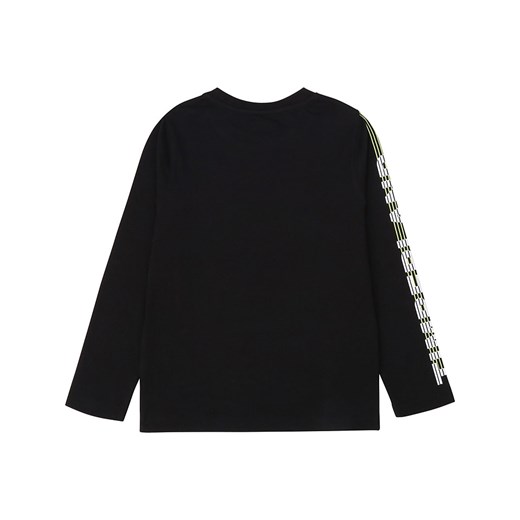 Czarny t-shirt chłopięce Timberland bawełniany