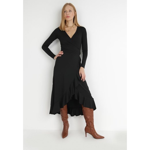 Czarna Sukienka Verial ze sklepu Born2be Odzież w kategorii Sukienki - zdjęcie 123523030