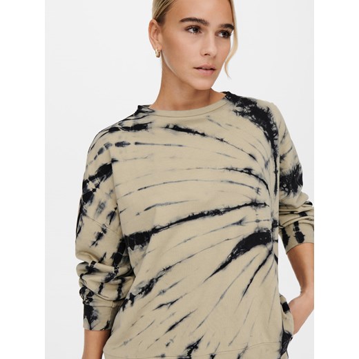Bluza damska ONLY młodzieżowa w abstrakcyjnym wzorze jesienna 