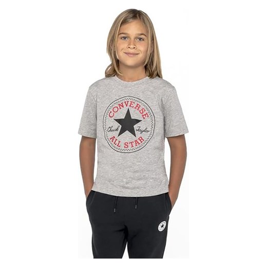 T-shirt chłopięce Converse z bawełny 