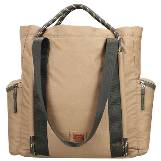 Brązowa shopper bag Camel Active na ramię 