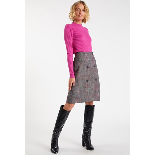 Spódnica szara MONNARI midi 