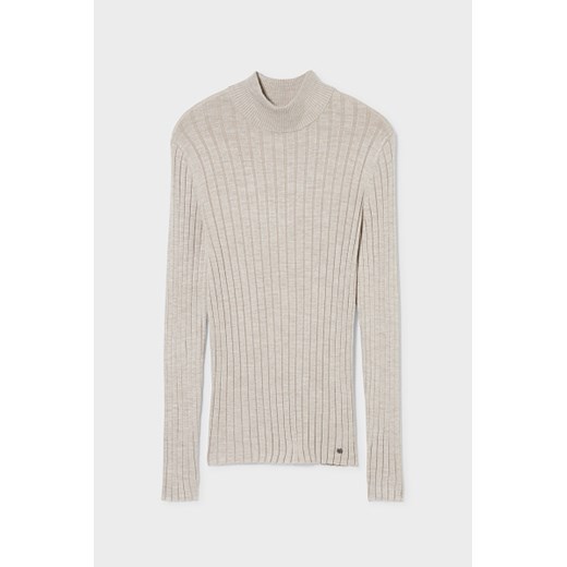 C&A Sweter, Beżowy, Rozmiar: XS The Basics XS C&A