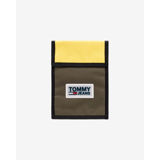 Tommy Jeans Urban Varsity Etui Zielony Żółty Tommy Jeans UNI okazja BIBLOO