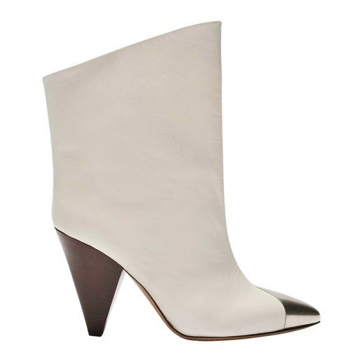 Isabel Marant, Contrast-toe ankle boots Beżowy, female, rozmiary: 35 Isabel Marant 35 showroom.pl