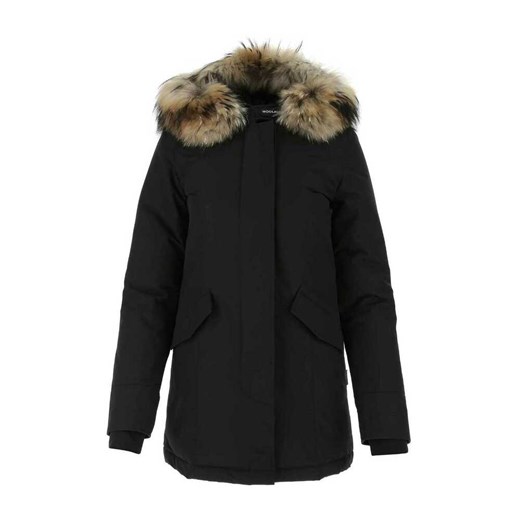 Woolrich, Coat Czarny, female, rozmiary: XS,M,S Woolrich XS showroom.pl