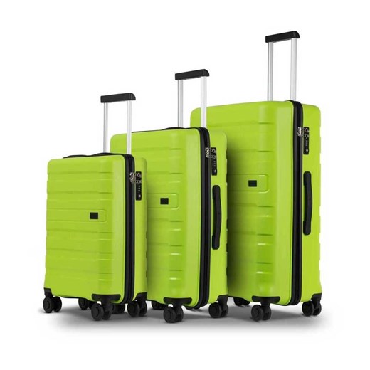 Conwood, Conwood Santa Cruz luggage SuperSet S+M+L acid lime Zielony, male, rozmiary: One size Conwood ONESIZE showroom.pl