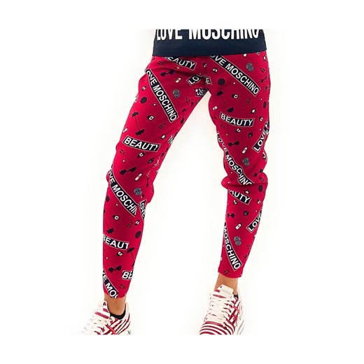 Love Moschino, Pantalone Różowy, female, rozmiary: 44 IT Love Moschino 44 IT showroom.pl