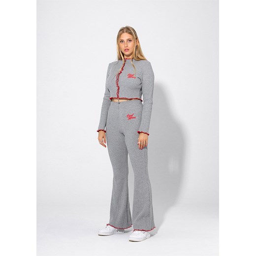 Spodnie dzwony cake rib cardi Local Heroes L Local Heroes