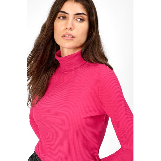 Prążkowany sweter z golfem XS orsay.com
