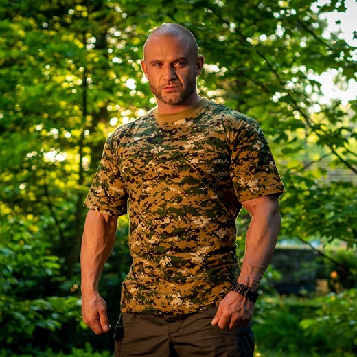 Koszulka T-shirt MFH Digital Woodland (00104C) Mfh S Military.pl