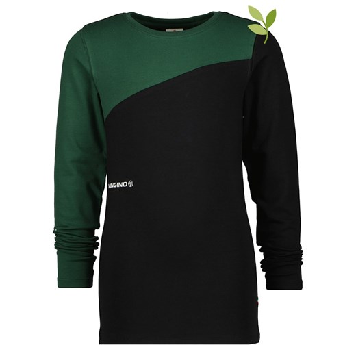 Koszulka "Jahero" w kolorze zielono-czarnym Vingino 110 okazja Limango Polska