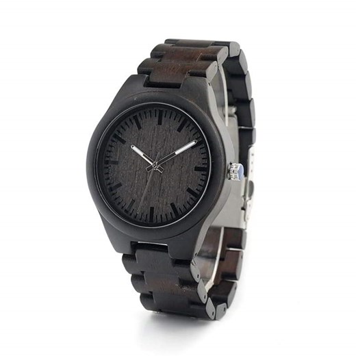 Ciemnobrązowy zegarek drewniany BOBO BIRD EI22 niwatch.pl