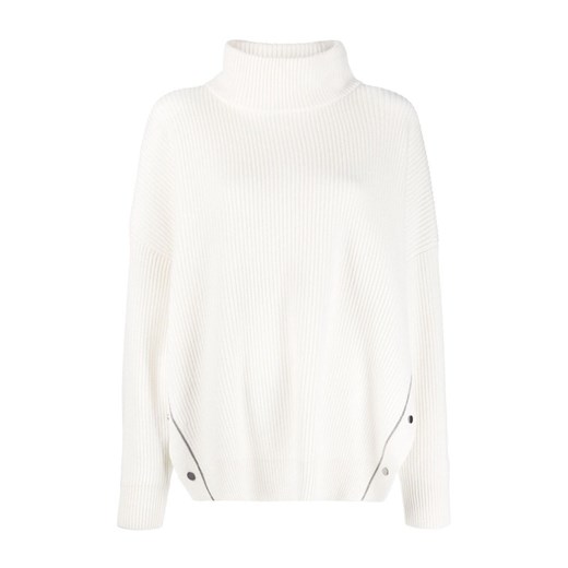 Brunello Cucinelli, sweatshirt M12713904 Biały, female, rozmiary: S Brunello Cucinelli S showroom.pl