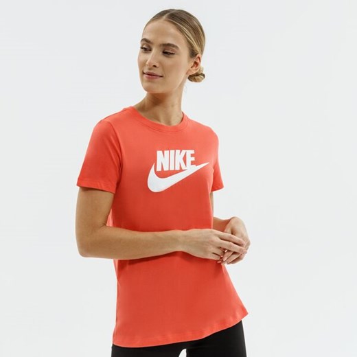 Nike bluzka damska sportowa z krótkimi rękawami z okrągłym dekoltem 