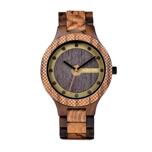 Męski zegarek drewniany BOBO BIRD Q09-1 promocyjna cena niwatch.pl
