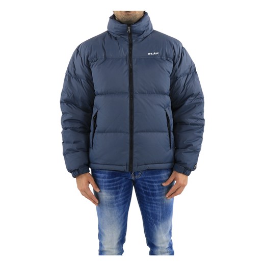 Olaf Hussein, Puffer Jacket Niebieski, male, rozmiary: S,M,XL,L Olaf Hussein M showroom.pl
