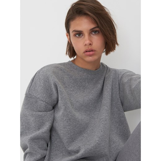 Sinsay - Bluza basic - Szary Sinsay S Sinsay