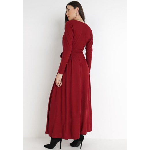 Sukienka Born2be czerwona maxi