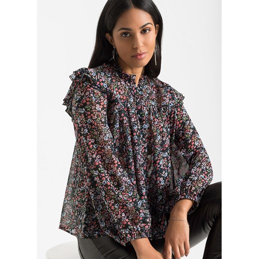 Bluzka z nadrukiem | bonprix 42 promocyjna cena bonprix