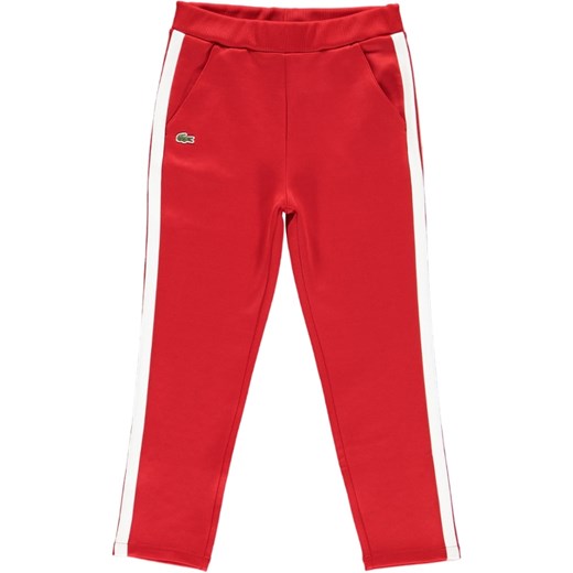 Spodnie dresowe w kolorze czerwonym Lacoste 140 okazyjna cena Limango Polska