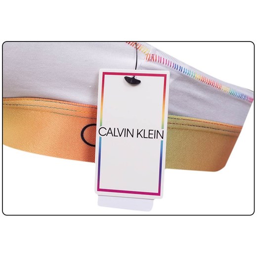 CALVIN KLEIN DAMSKI BIUSTONOSZ STANIK SPORTOWY UNLINED BRALETTE WHITE QF6538E Calvin Klein Underwear XL okazja messimo