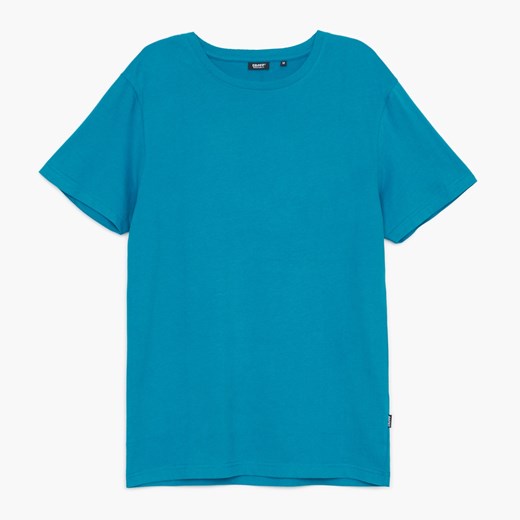 Cropp - Gładka koszulka - Turkusowy Cropp XL okazja Cropp