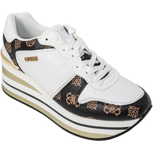 guess - Guess Kobieta Sneakers - HEKTORE - Biały Guess 37 Italian Collection