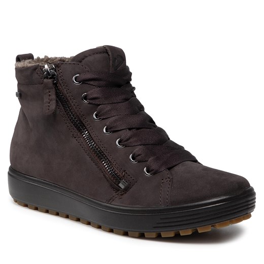 Botki ECCO - Soft 7 Tred W GORE-TEX 45016302507 Licorice Ecco 36 eobuwie.pl