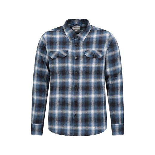 Trace – męska flanelowa koszula z długim rękawem Mountain Warehouse 4XL Mountain Warehouse