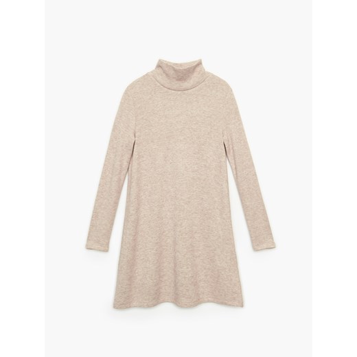 Cropp sukienka jesienna casual z długim rękawem mini