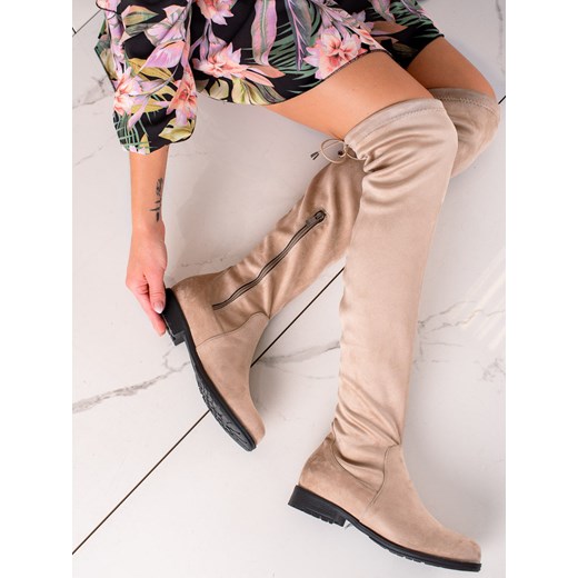 BEŻOWE MUSZKIETERKI 37 czasnabuty.pl