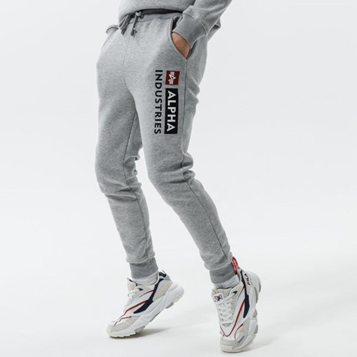 ALPHA INDUSTRIES SPODNIE ALPHA BLOCK-LOGO JOGGER Alpha Industries M okazja galeriamarek.pl
