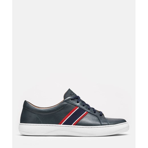 Granatowe sneakersy męskie Kazar 40 promocja Kazar