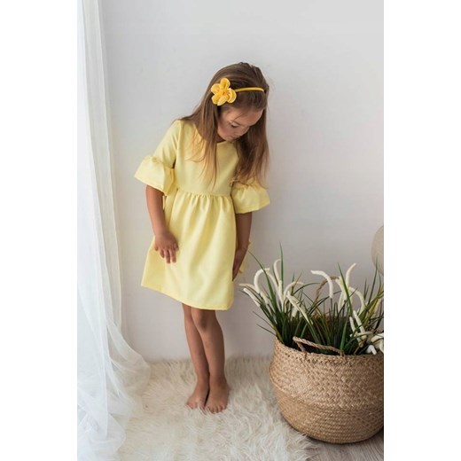Żółta pastelowa sukienka PRINCESS Myprincess / Lily Grey MKA GROUP