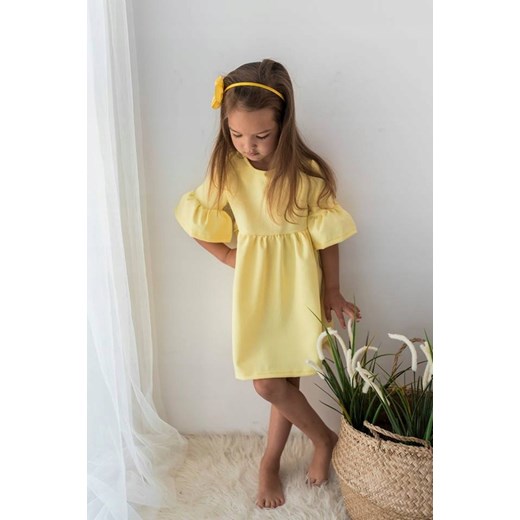 Żółta pastelowa sukienka PRINCESS Myprincess / Lily Grey MKA GROUP