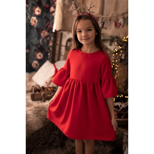 Sukienka dziewczęca czerwona Myprincess / Lily Grey 