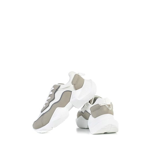 Buty sportowe damskie wielokolorowe Musk sneakersy sznurowane