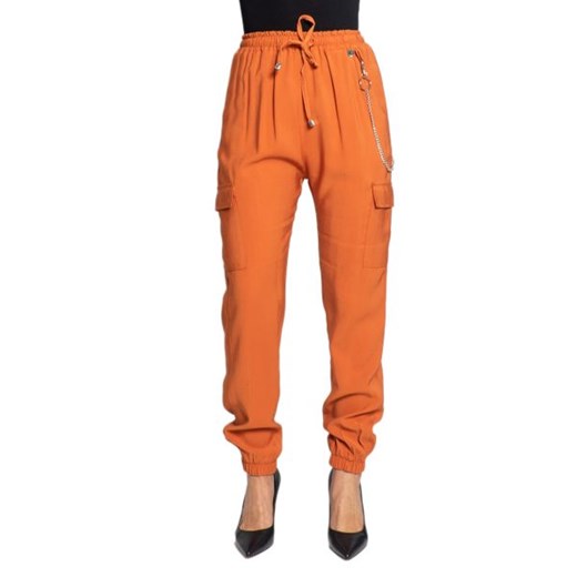 Ak Spodnie Kobieta - WH7-334_DARK_125 - Pomarańczowy Ak 48 Italian Collection